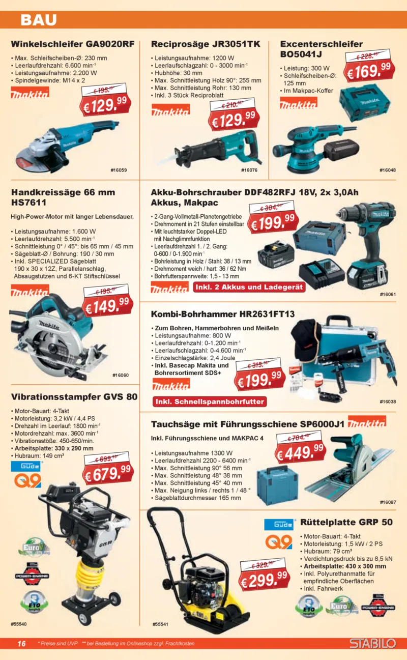 Stabilo Fachmarkt Prospekt vom 25.03.2026, Seite 16