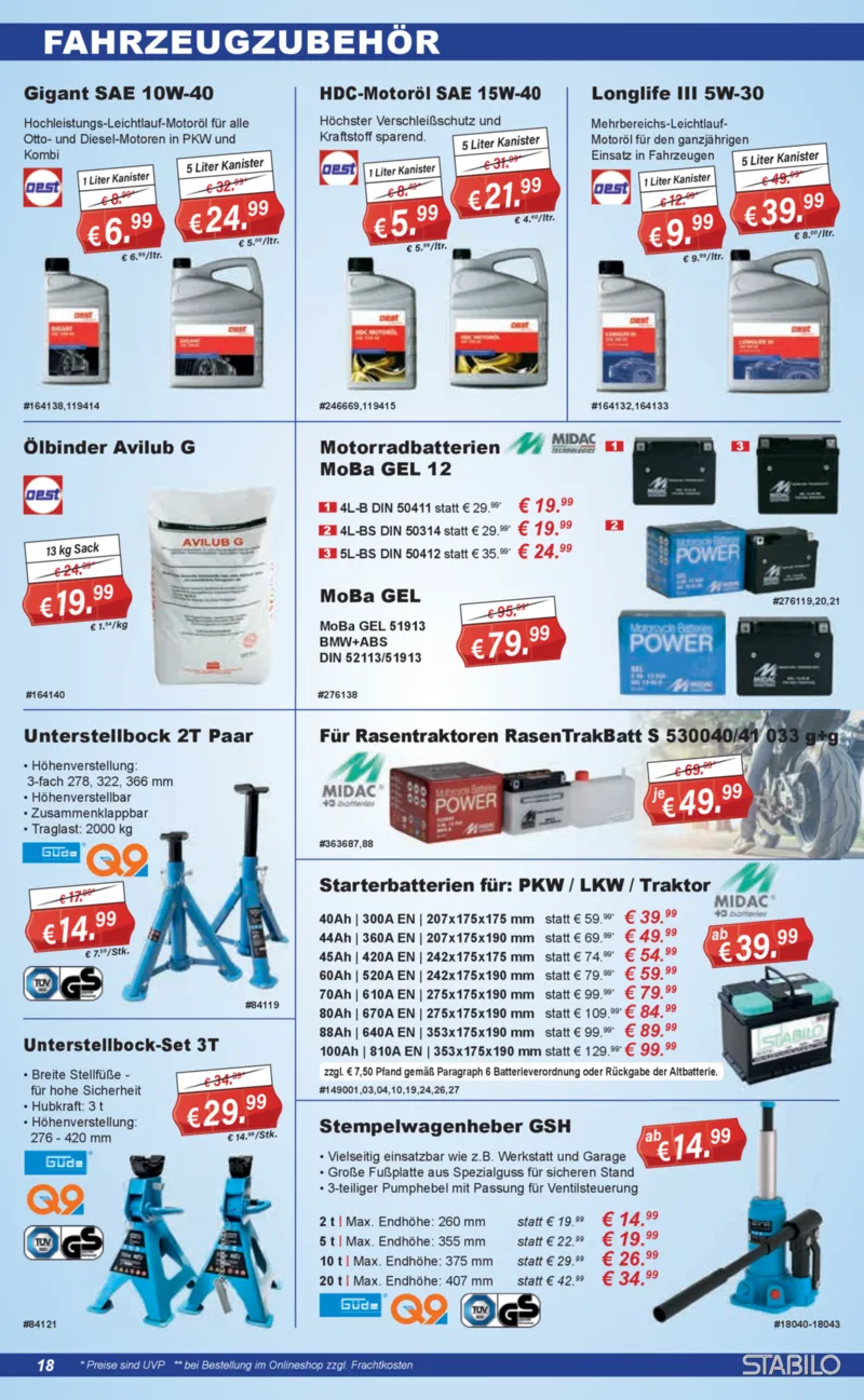 Stabilo Fachmarkt Prospekt vom 25.03.2026, Seite 18