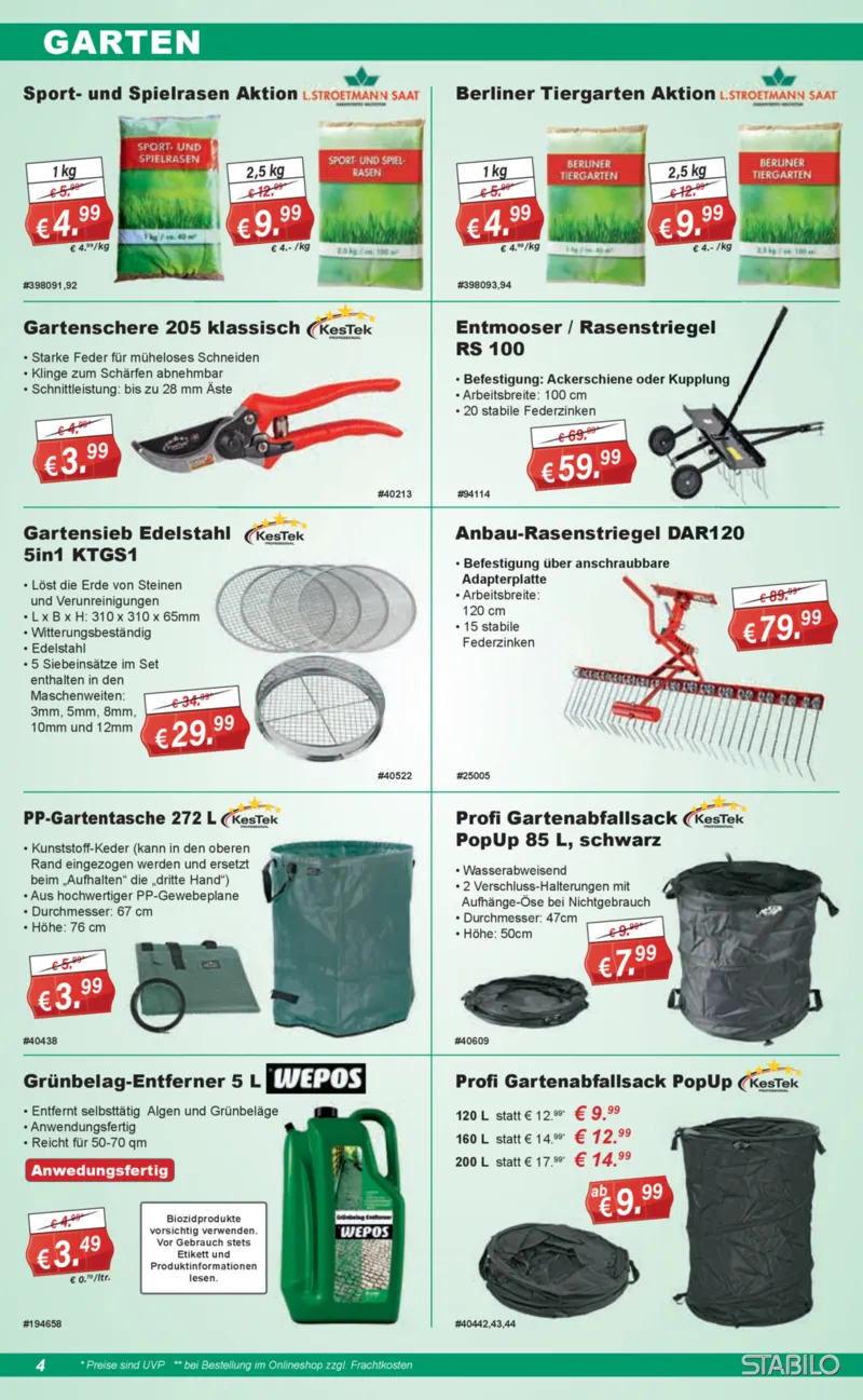 Stabilo Fachmarkt Prospekt vom 25.03.2026, Seite 4