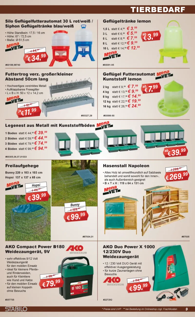 Stabilo Fachmarkt Prospekt vom 25.03.2026, Seite 9