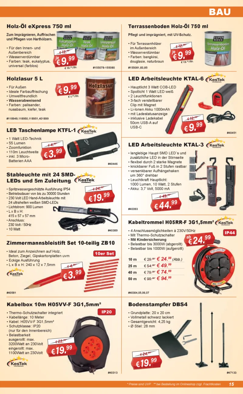 Stabilo Fachmarkt Prospekt vom 08.04.2026, Seite 15