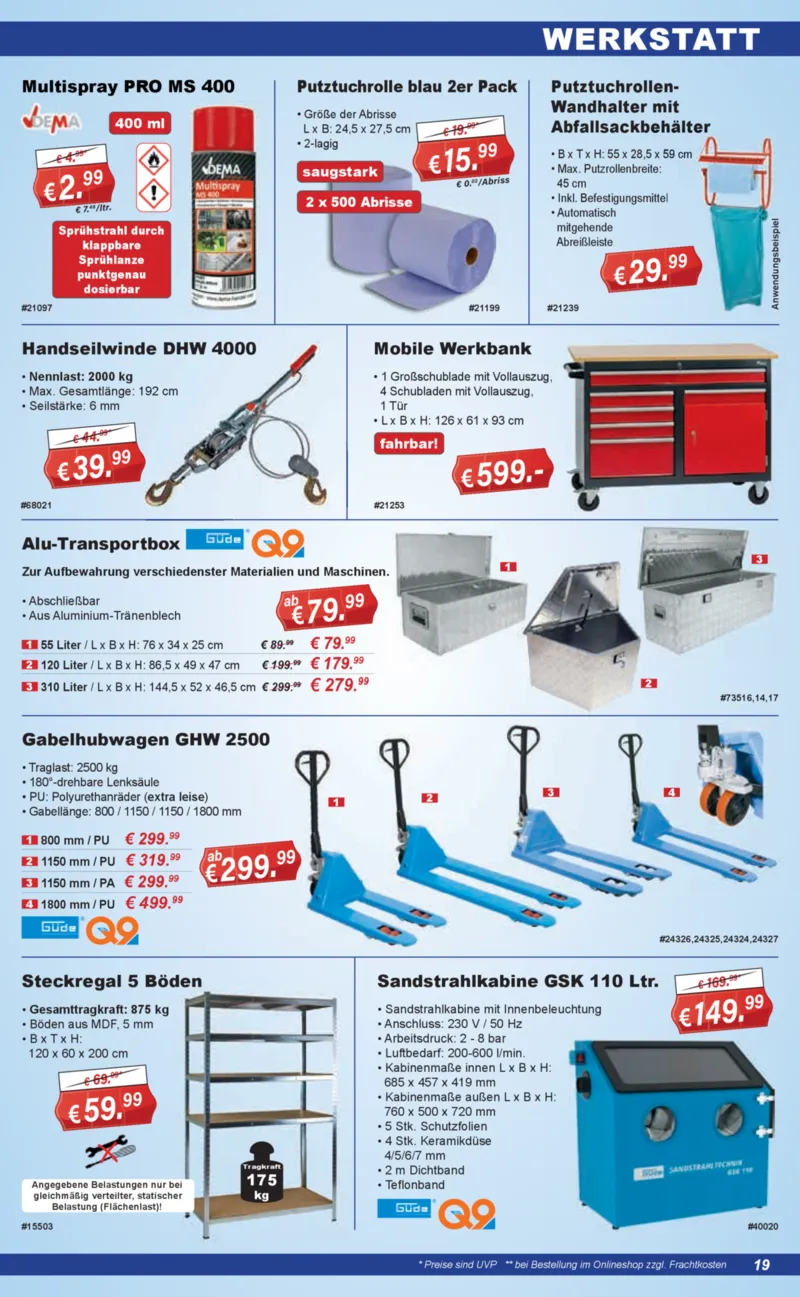 Stabilo Fachmarkt Prospekt vom 08.04.2026, Seite 19