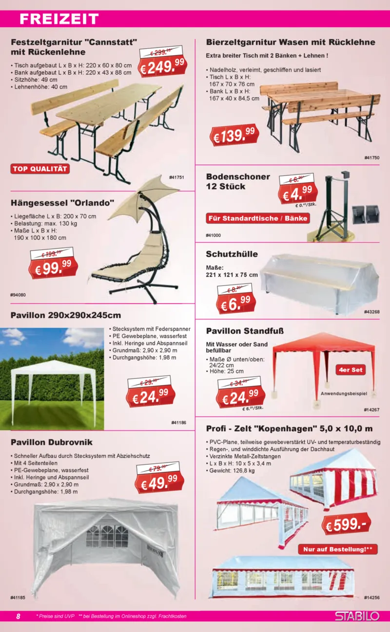 Stabilo Fachmarkt Prospekt vom 08.04.2026, Seite 8