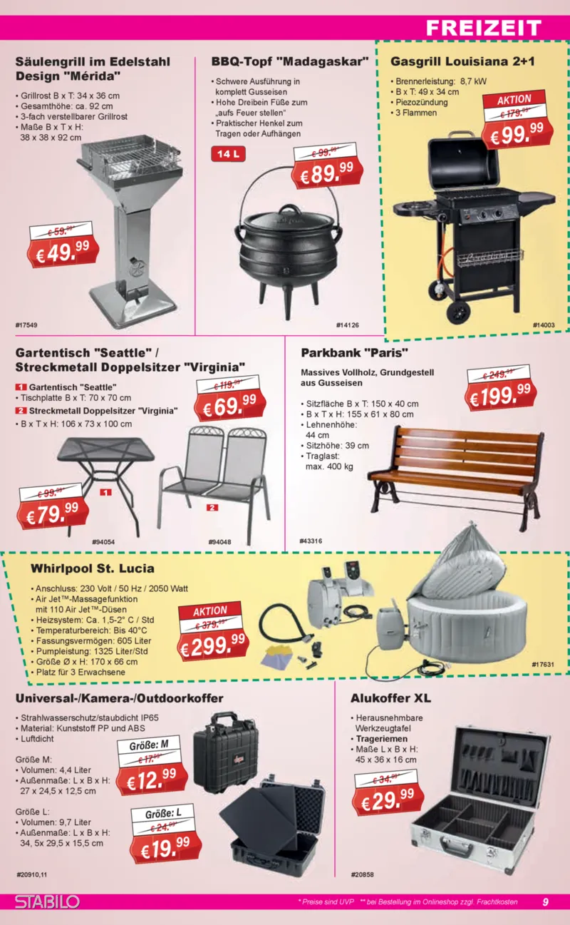 Stabilo Fachmarkt Prospekt vom 08.04.2026, Seite 9