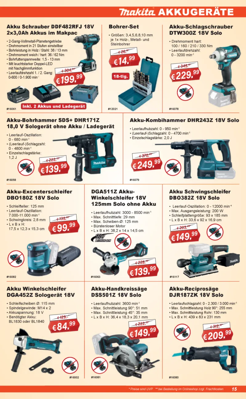 Stabilo Fachmarkt Prospekt vom 22.04.2026, Seite 15