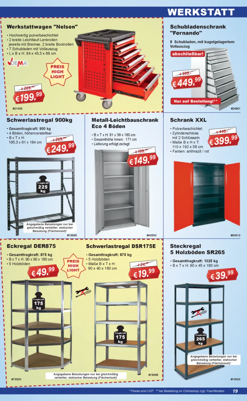 Stabilo Fachmarkt Prospekt vom 22.04.2026, Seite 19