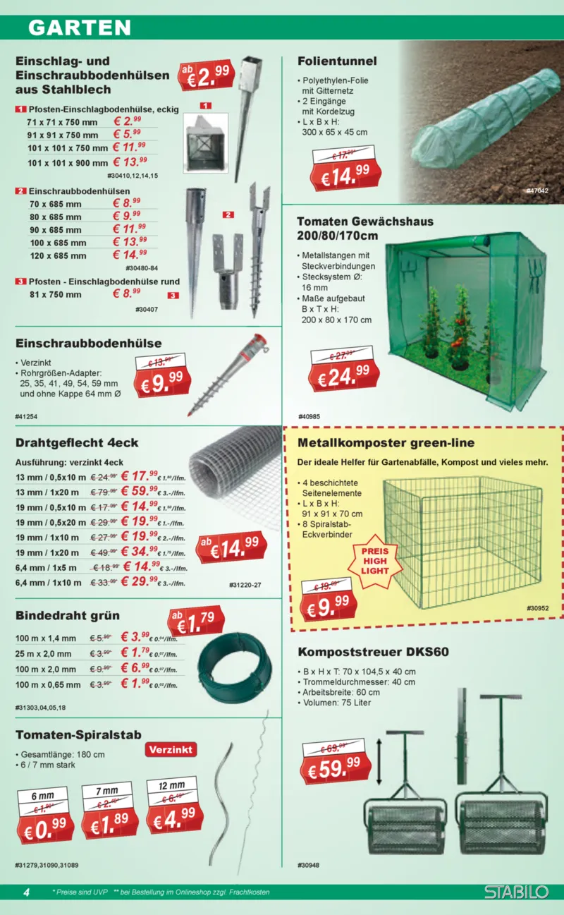 Stabilo Fachmarkt Prospekt vom 22.04.2026, Seite 4
