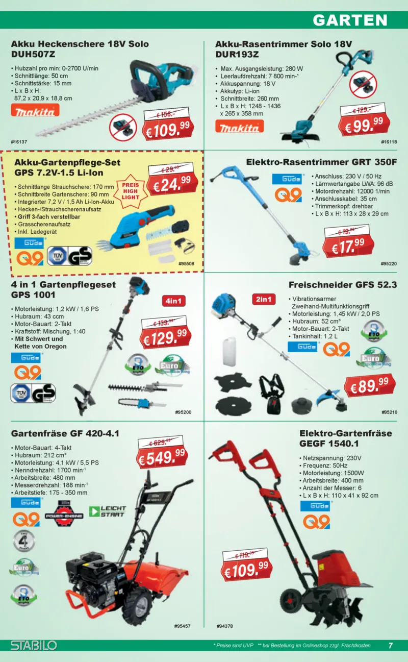 Stabilo Fachmarkt Prospekt vom 22.04.2026, Seite 7