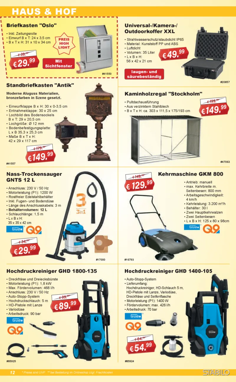 Stabilo Fachmarkt Prospekt vom 06.05.2026, Seite 12