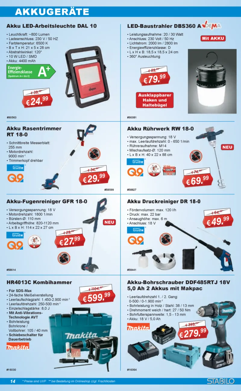 Stabilo Fachmarkt Prospekt vom 06.05.2026, Seite 14