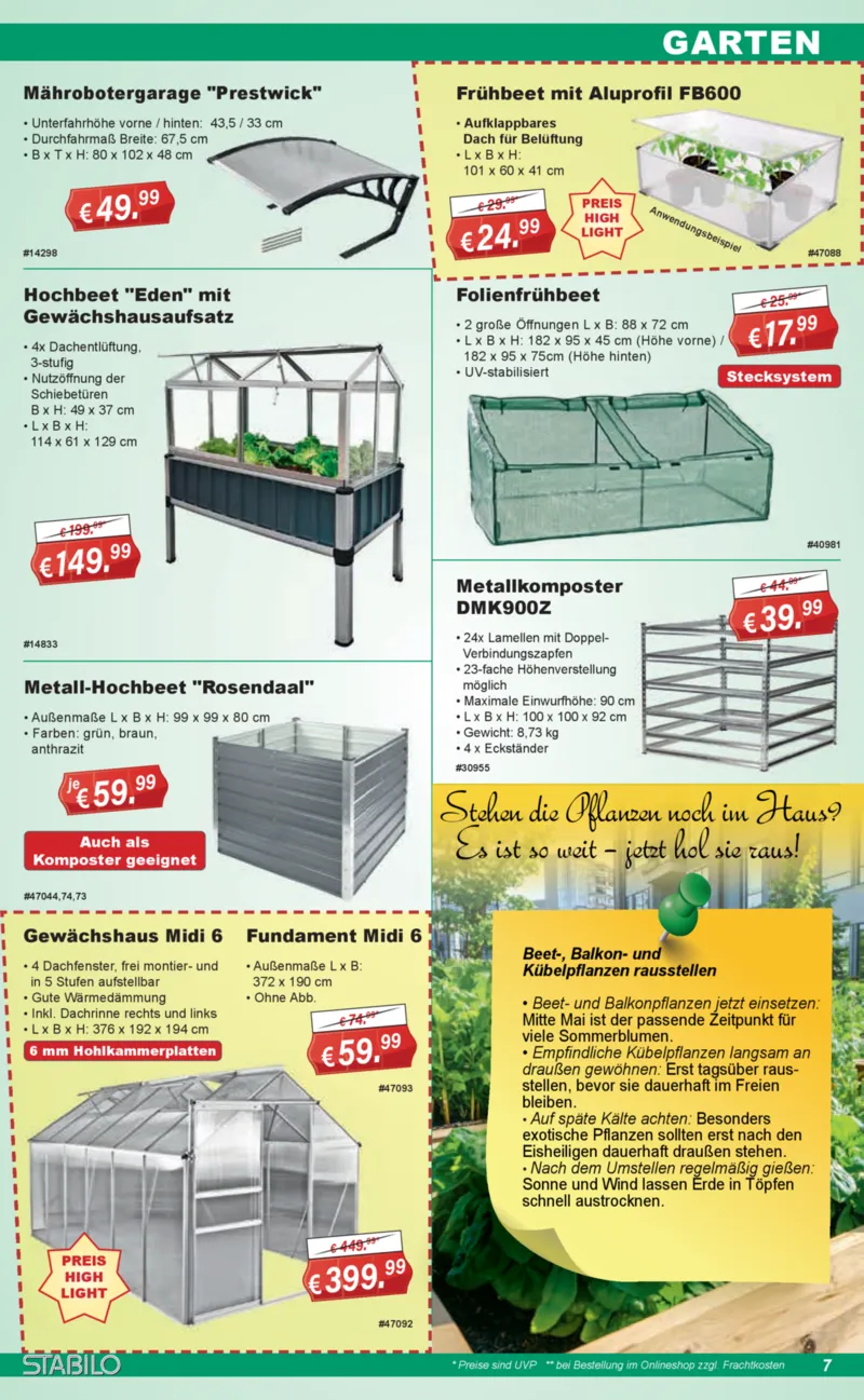 Stabilo Fachmarkt Prospekt vom 06.05.2026, Seite 7