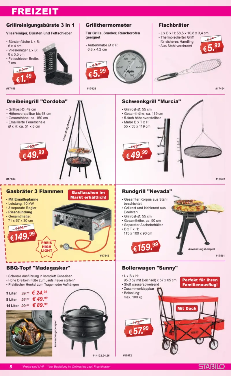 Stabilo Fachmarkt Prospekt vom 06.05.2026, Seite 8