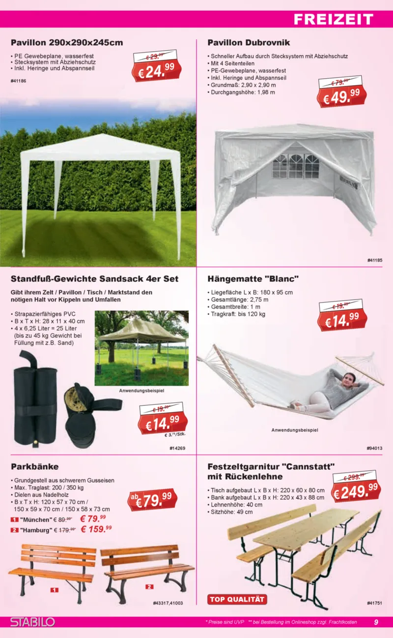 Stabilo Fachmarkt Prospekt vom 06.05.2026, Seite 9