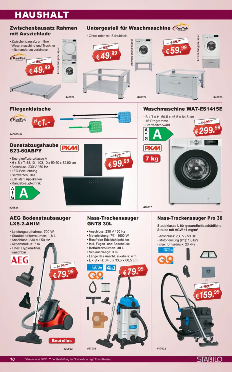 Stabilo Fachmarkt Prospekt vom 20.05.2026, Seite 10