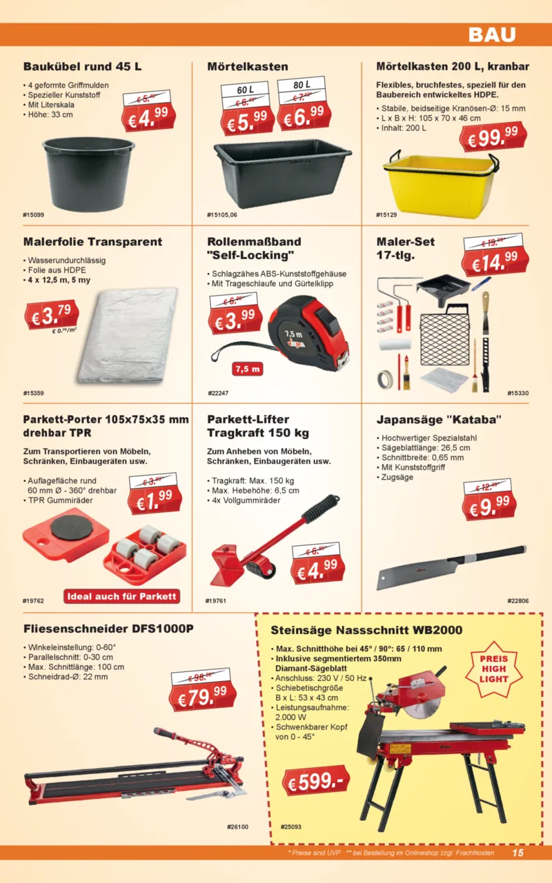 Stabilo Fachmarkt Prospekt vom 20.05.2026, Seite 15