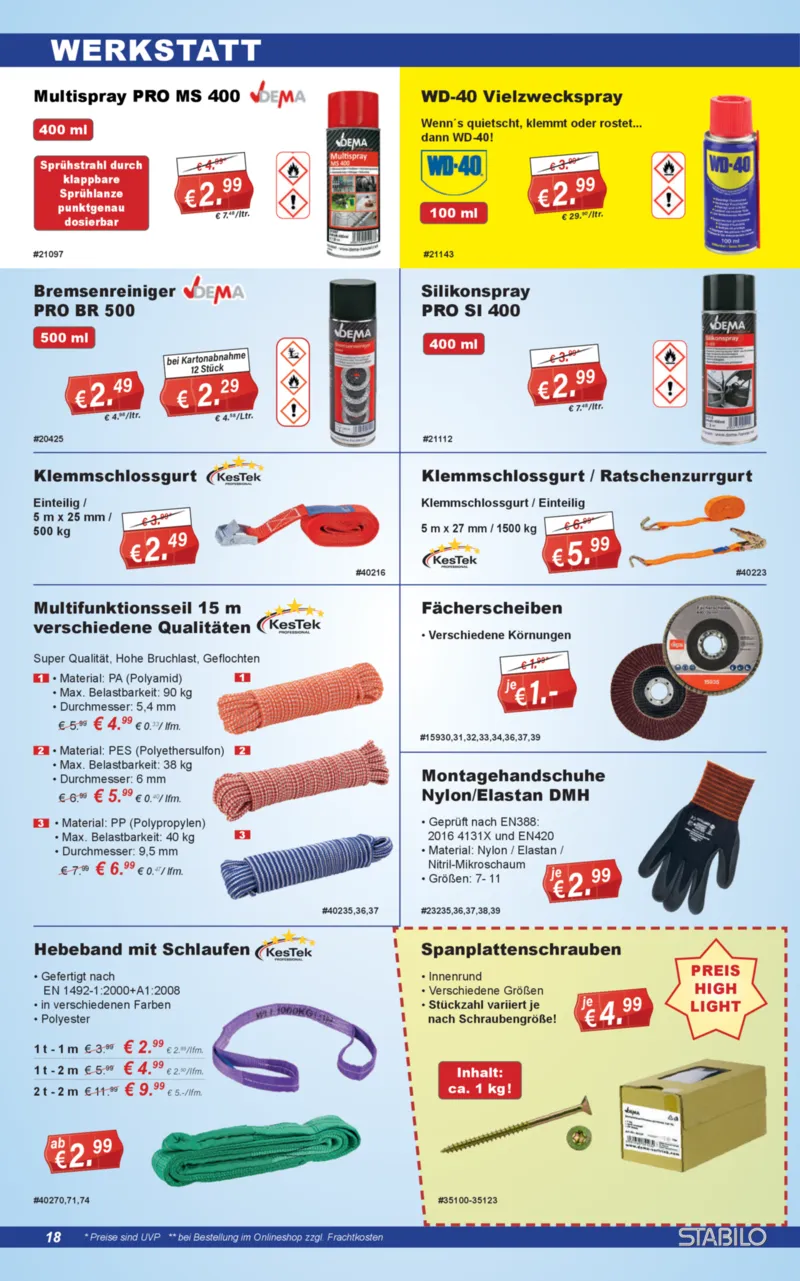 Stabilo Fachmarkt Prospekt vom 20.05.2026, Seite 18
