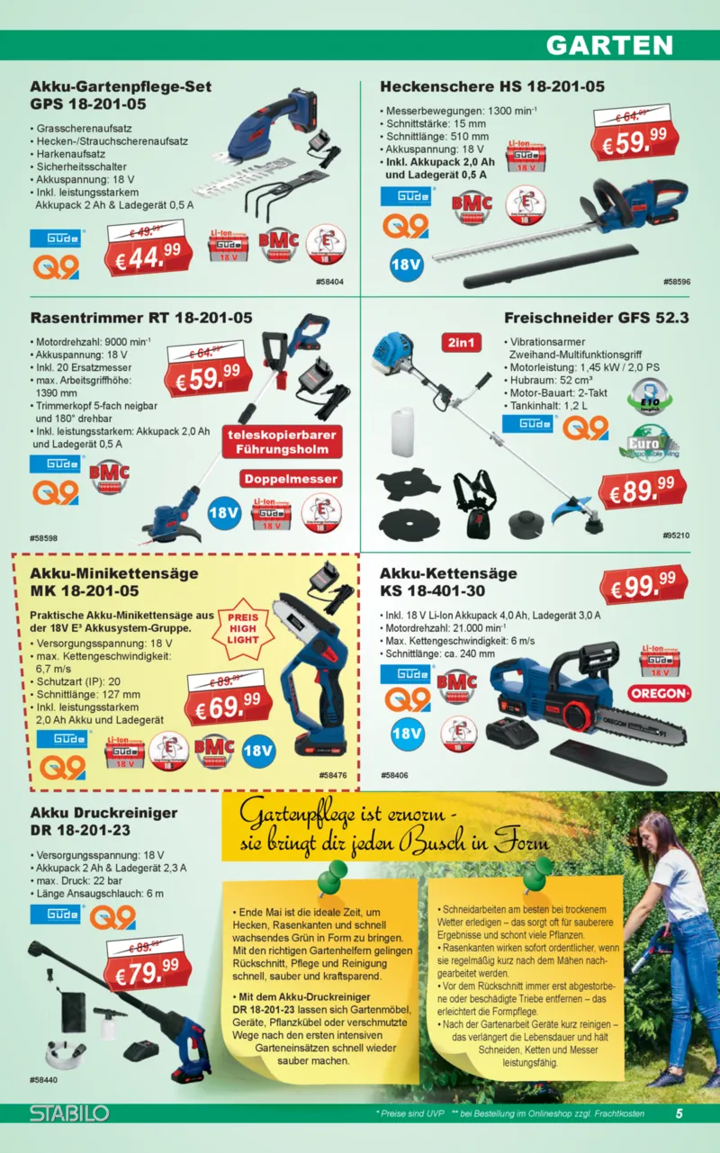 Stabilo Fachmarkt Prospekt vom 20.05.2026, Seite 5
