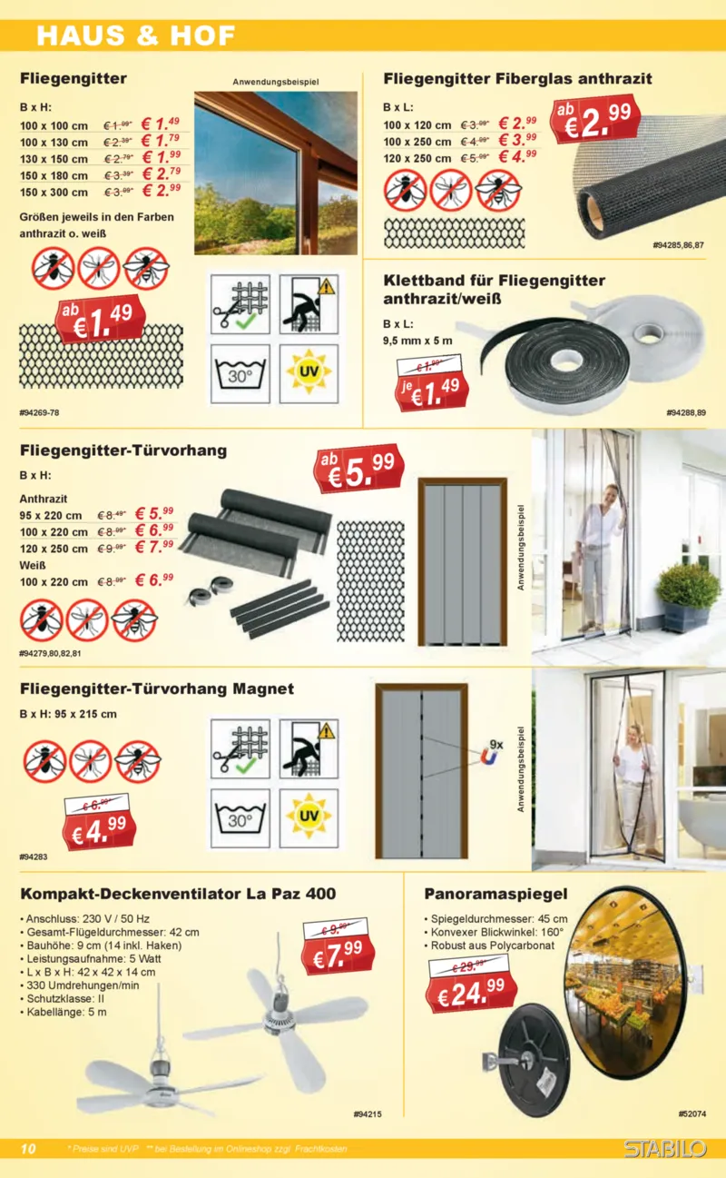 Stabilo Fachmarkt Prospekt vom 03.06.2026, Seite 10