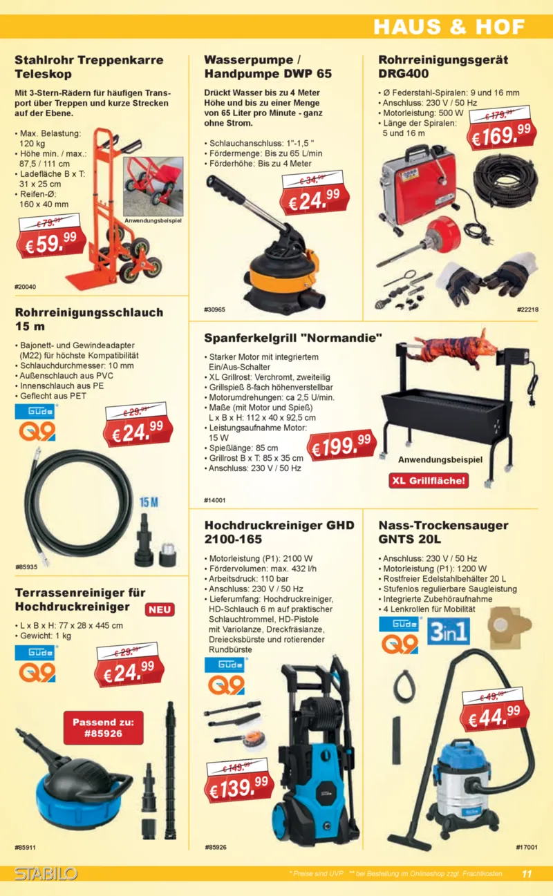 Stabilo Fachmarkt Prospekt vom 03.06.2026, Seite 11