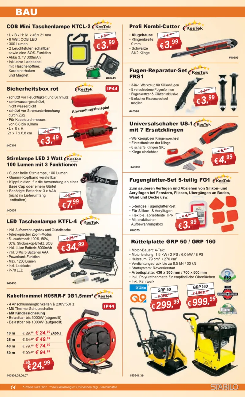 Stabilo Fachmarkt Prospekt vom 03.06.2026, Seite 14