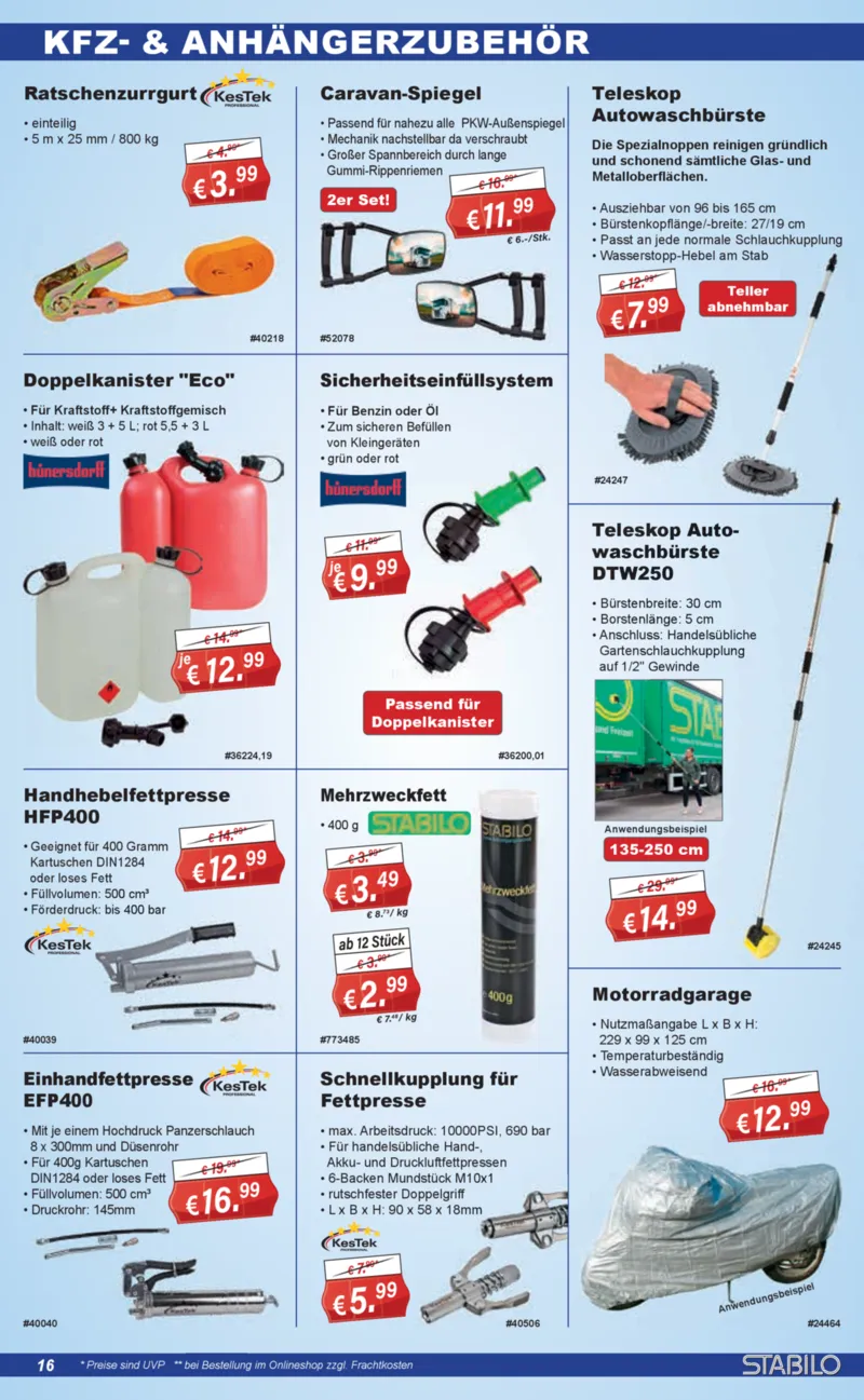 Stabilo Fachmarkt Prospekt vom 03.06.2026, Seite 16
