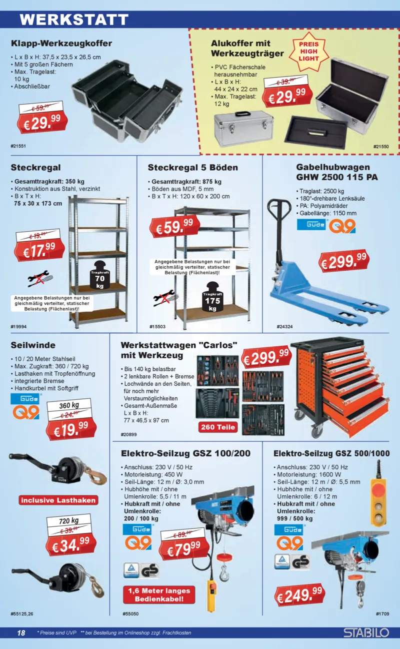 Stabilo Fachmarkt Prospekt vom 03.06.2026, Seite 18