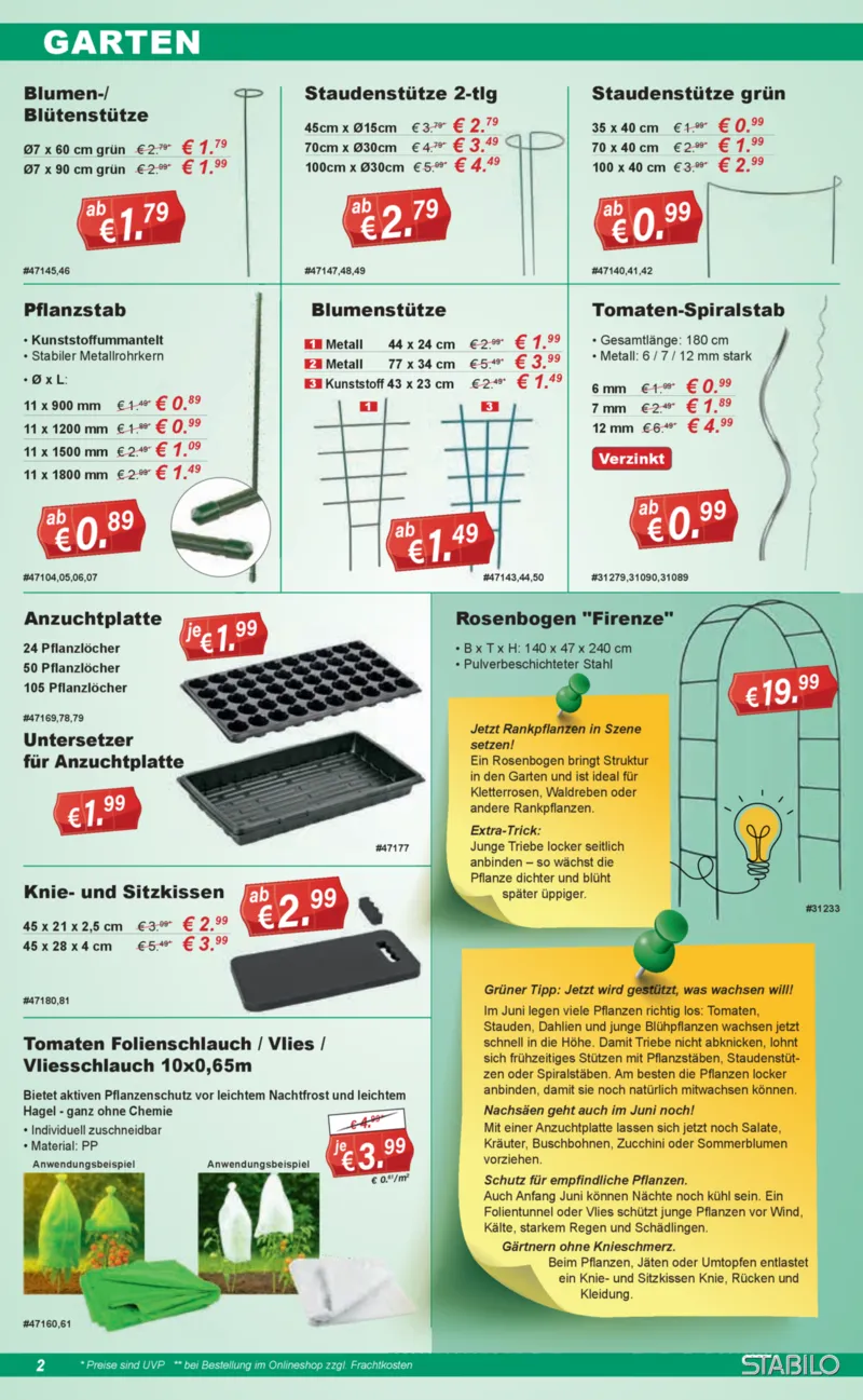 Stabilo Fachmarkt Prospekt vom 03.06.2026, Seite 2