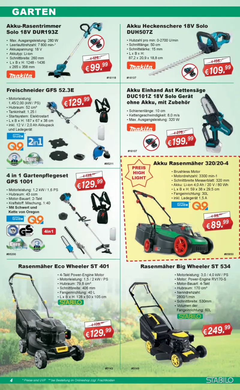 Stabilo Fachmarkt Prospekt vom 03.06.2026, Seite 4