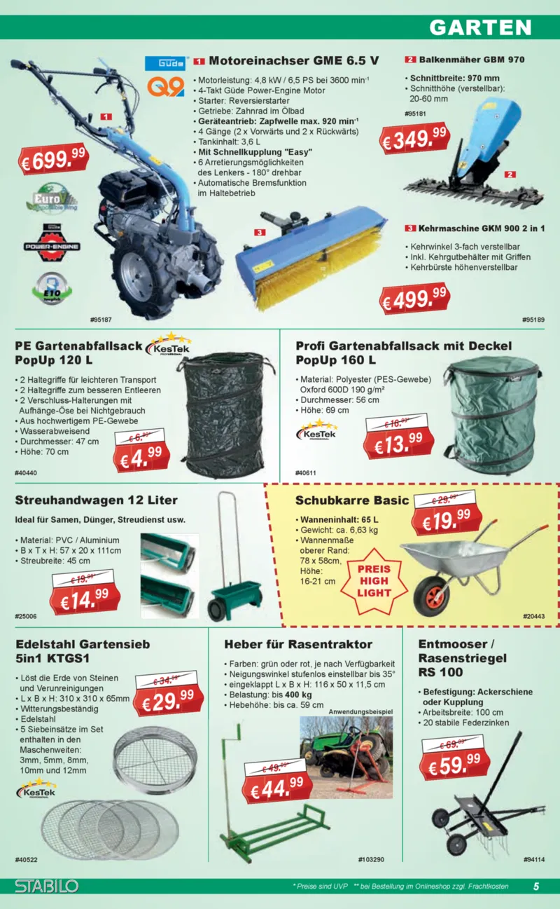 Stabilo Fachmarkt Prospekt vom 03.06.2026, Seite 5
