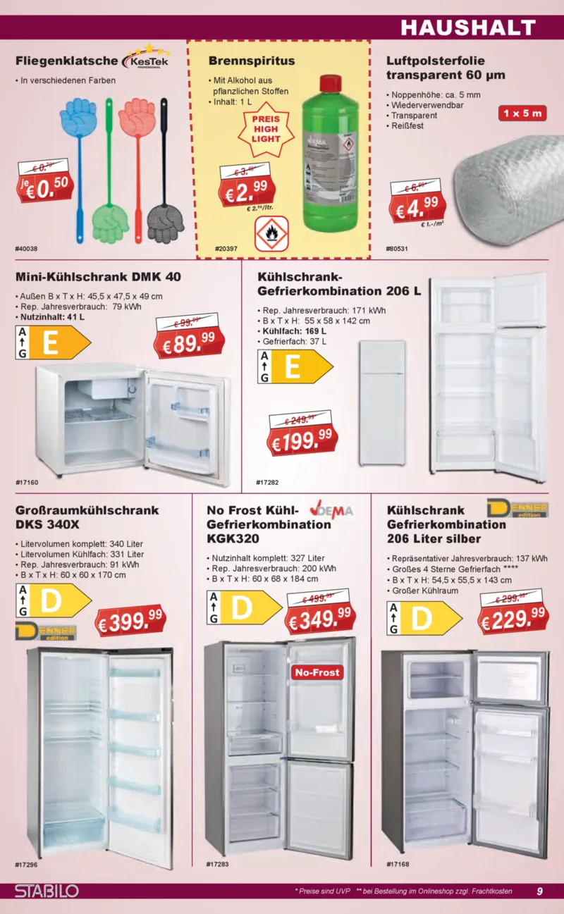 Stabilo Fachmarkt Prospekt vom 03.06.2026, Seite 9