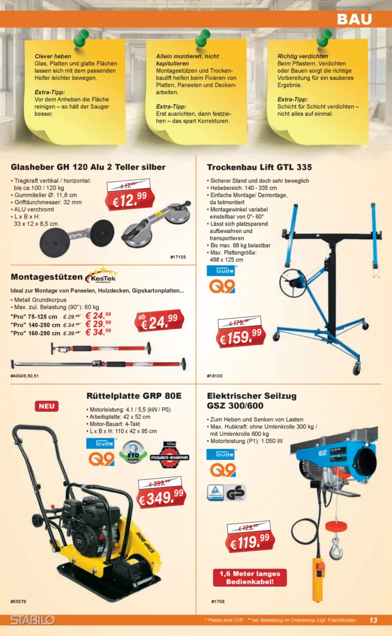 Stabilo Fachmarkt Prospekt vom 17.06.2026, Seite 13