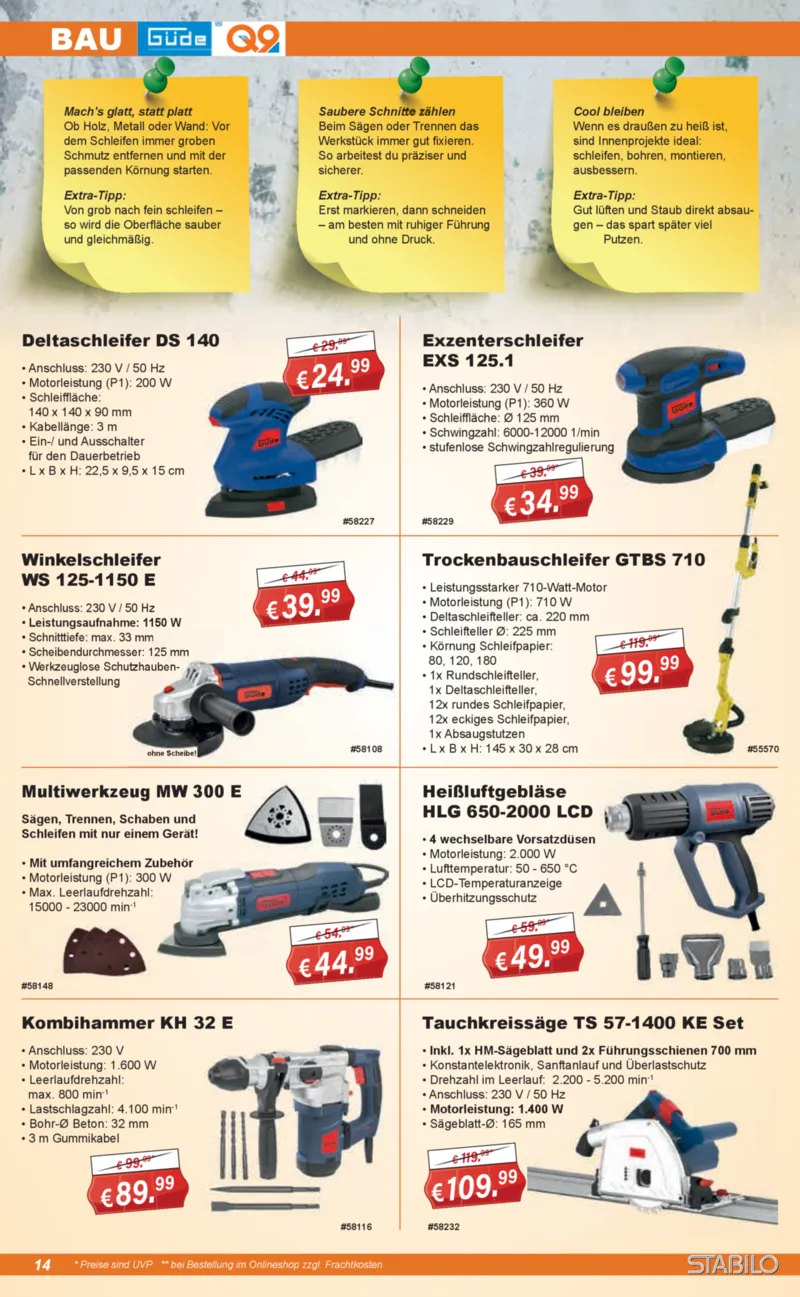 Stabilo Fachmarkt Prospekt vom 17.06.2026, Seite 14