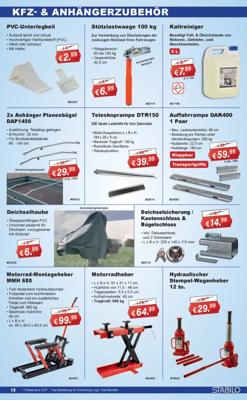 Stabilo Fachmarkt Prospekt vom 17.06.2026, Seite 16