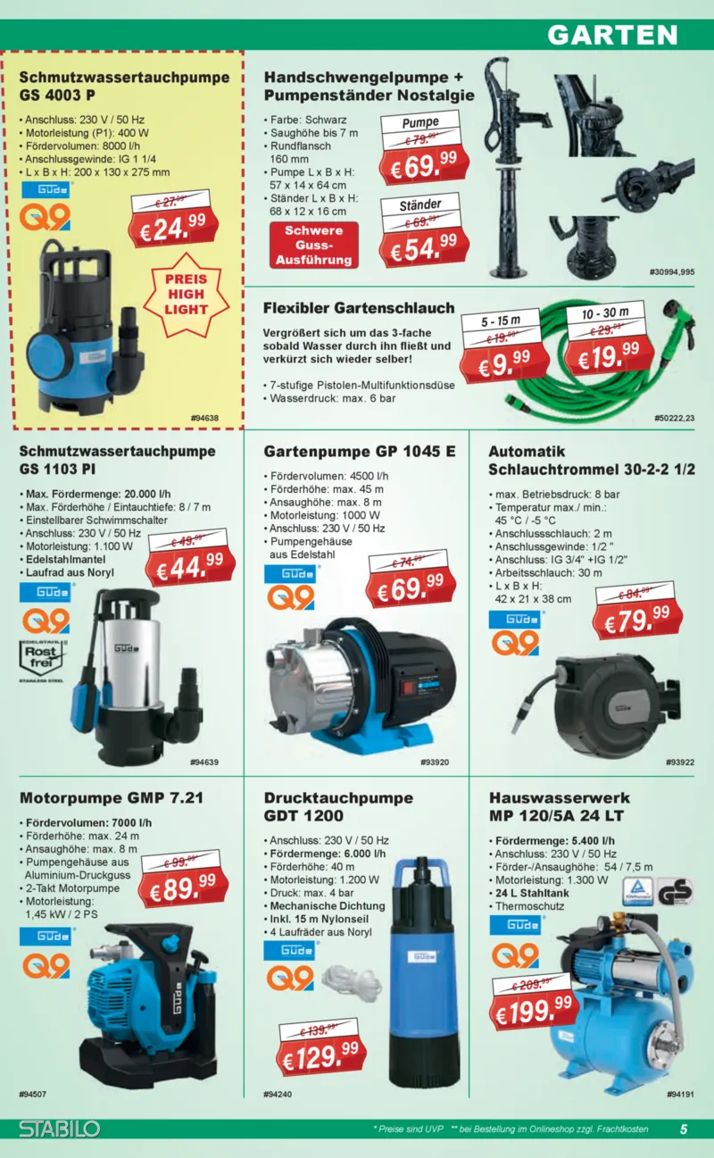 Stabilo Fachmarkt Prospekt vom 17.06.2026, Seite 5