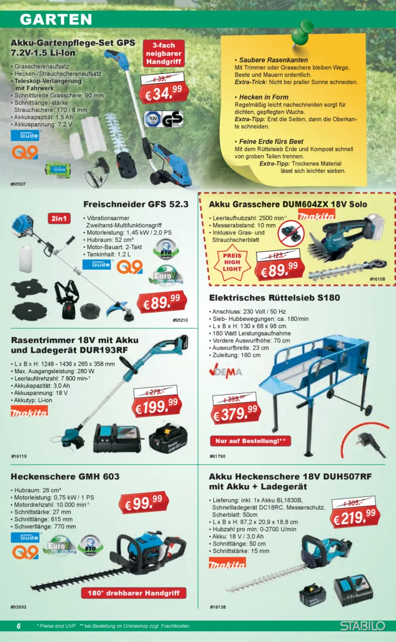 Stabilo Fachmarkt Prospekt vom 17.06.2026, Seite 6