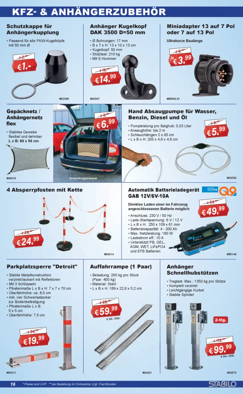 Stabilo Fachmarkt Prospekt vom 01.07.2026, Seite 16