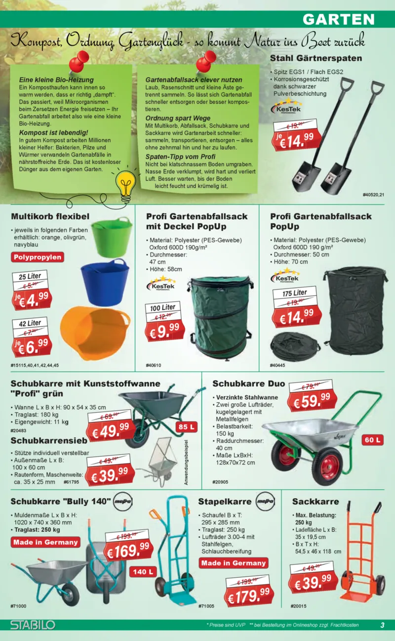 Stabilo Fachmarkt Prospekt vom 01.07.2026, Seite 3