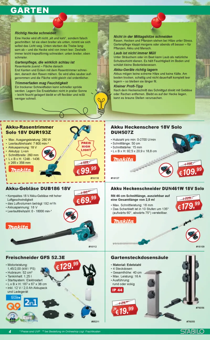 Stabilo Fachmarkt Prospekt vom 01.07.2026, Seite 4