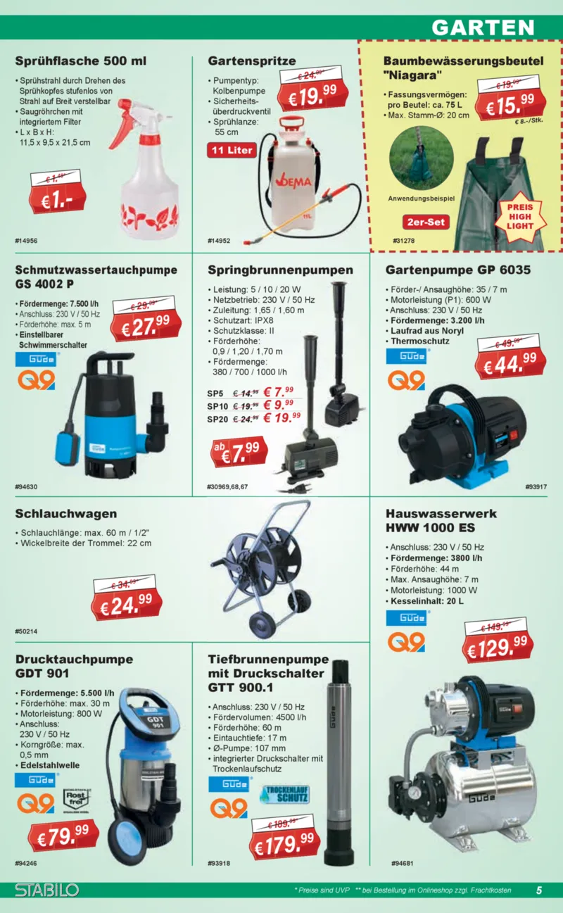 Stabilo Fachmarkt Prospekt vom 01.07.2026, Seite 5