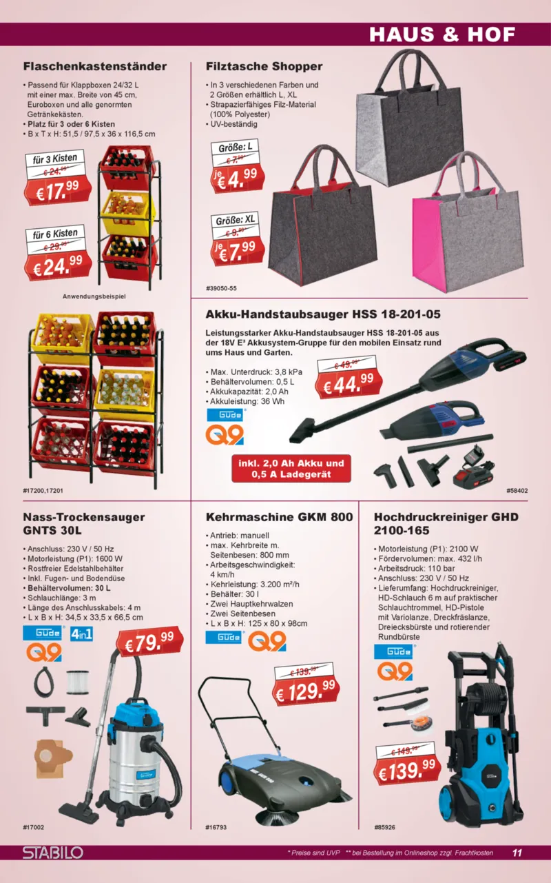 Stabilo Fachmarkt Prospekt vom 15.07.2026, Seite 11