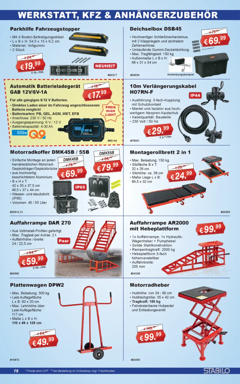 Stabilo Fachmarkt Prospekt vom 15.07.2026, Seite 16
