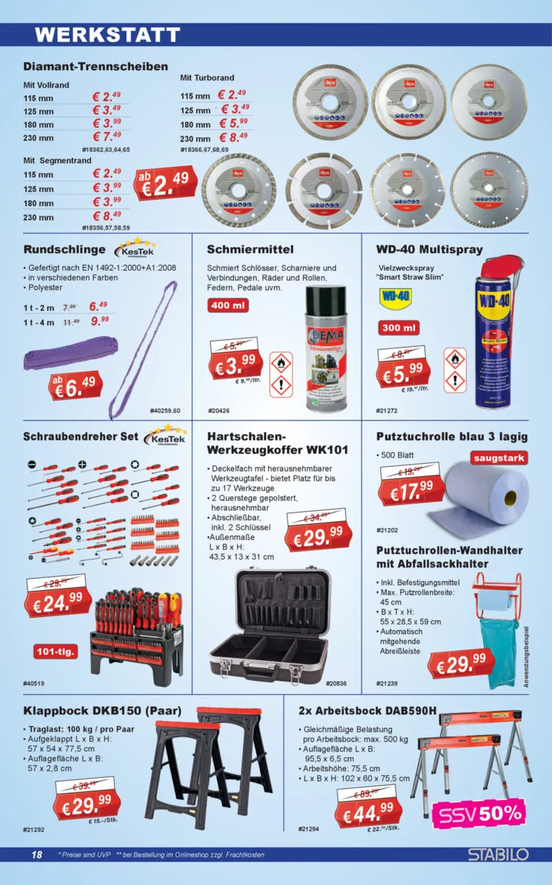 Stabilo Fachmarkt Prospekt vom 15.07.2026, Seite 18