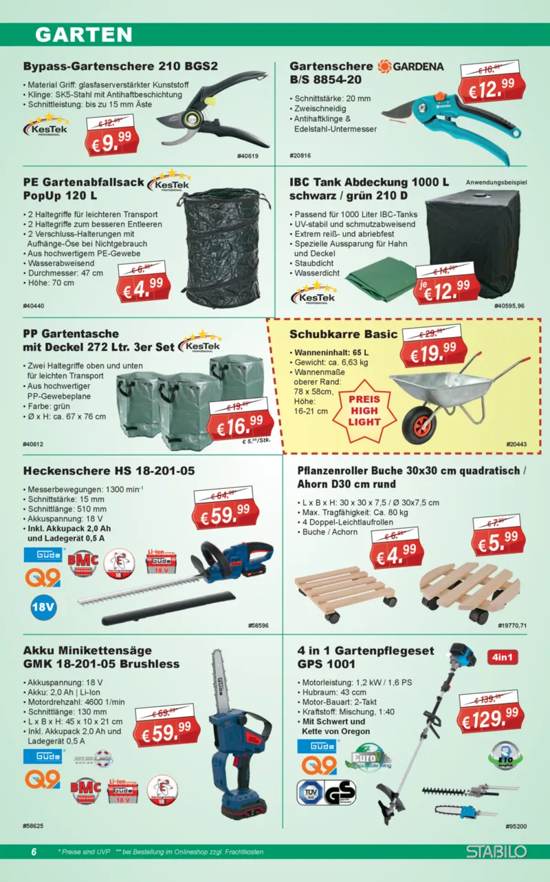 Stabilo Fachmarkt Prospekt vom 15.07.2026, Seite 6