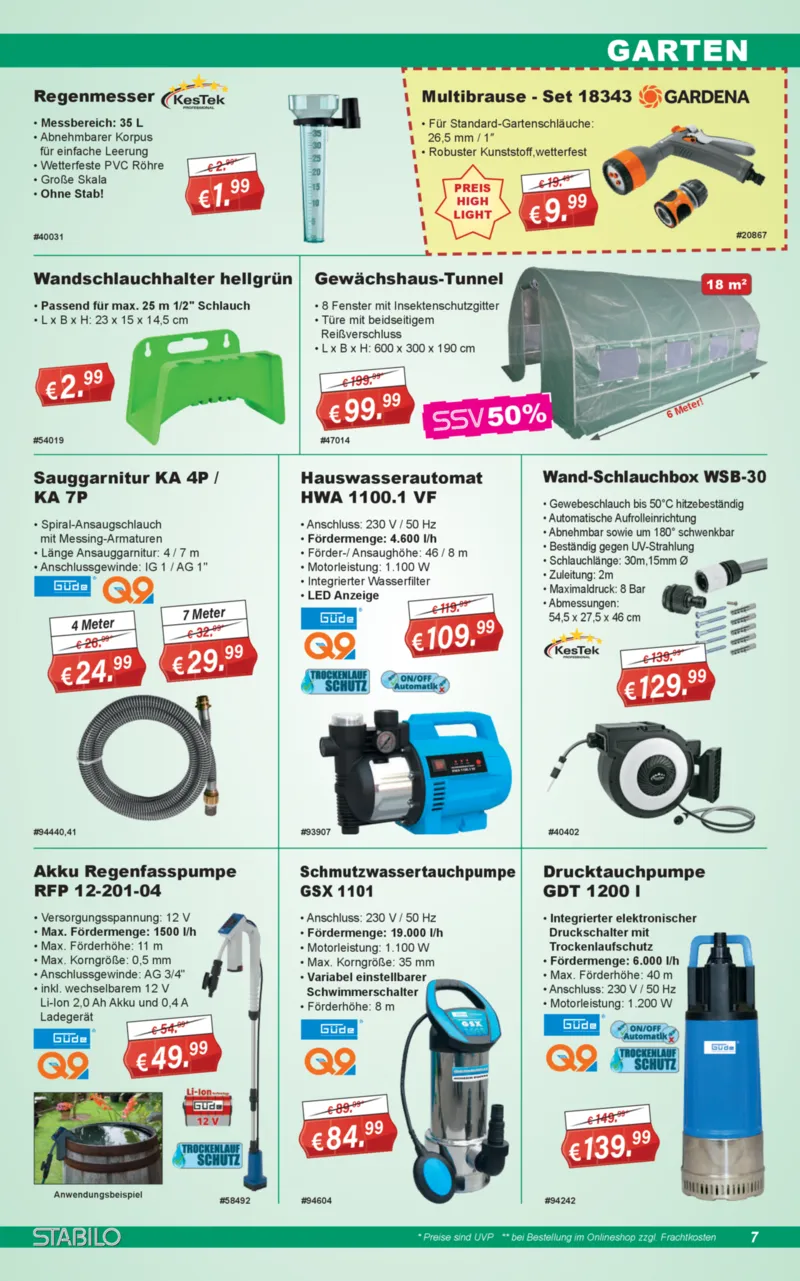 Stabilo Fachmarkt Prospekt vom 15.07.2026, Seite 7