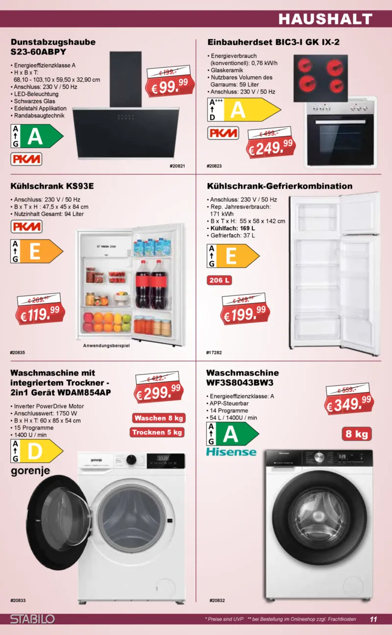 Stabilo Fachmarkt Prospekt vom 29.07.2026, Seite 11
