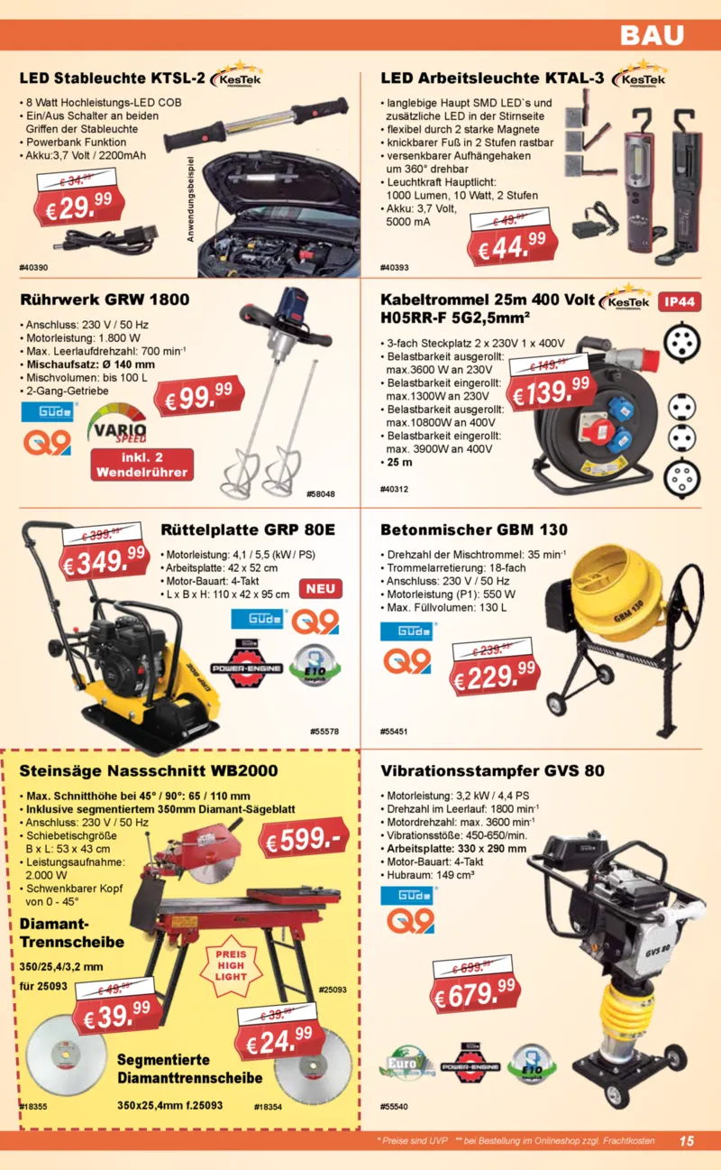 Stabilo Fachmarkt Prospekt vom 29.07.2026, Seite 15