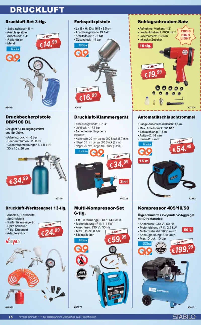 Stabilo Fachmarkt Prospekt vom 29.07.2026, Seite 16