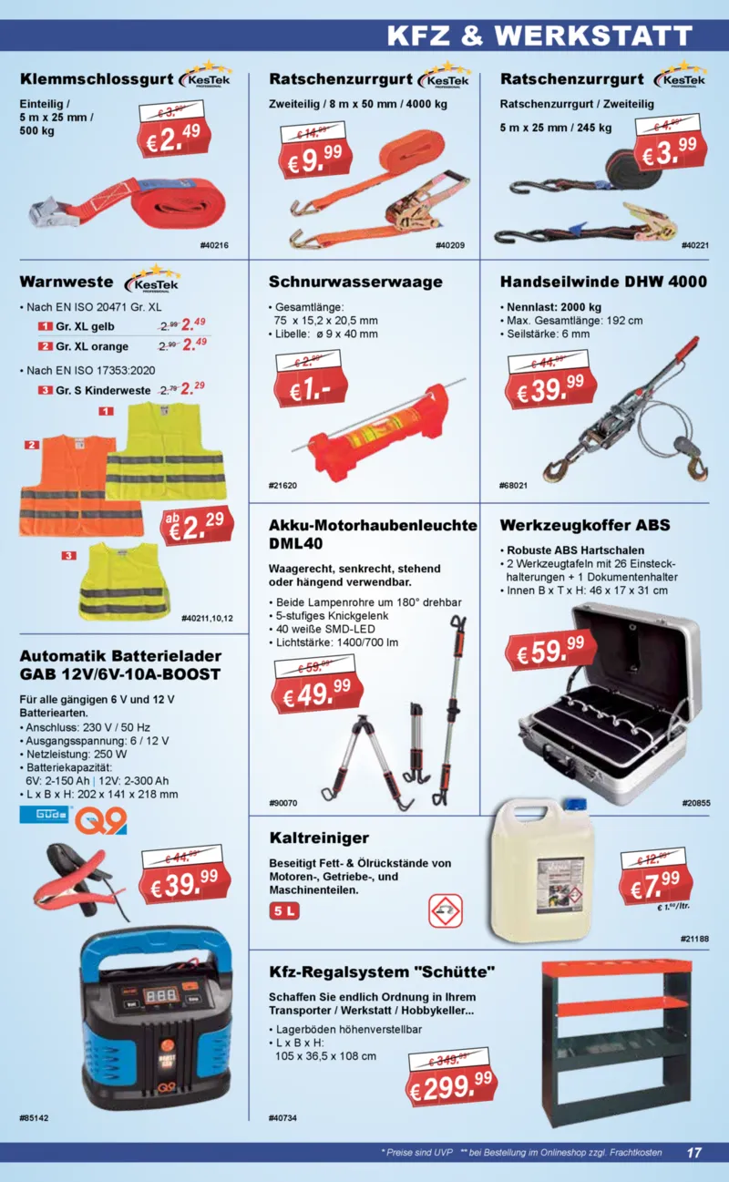 Stabilo Fachmarkt Prospekt vom 29.07.2026, Seite 17