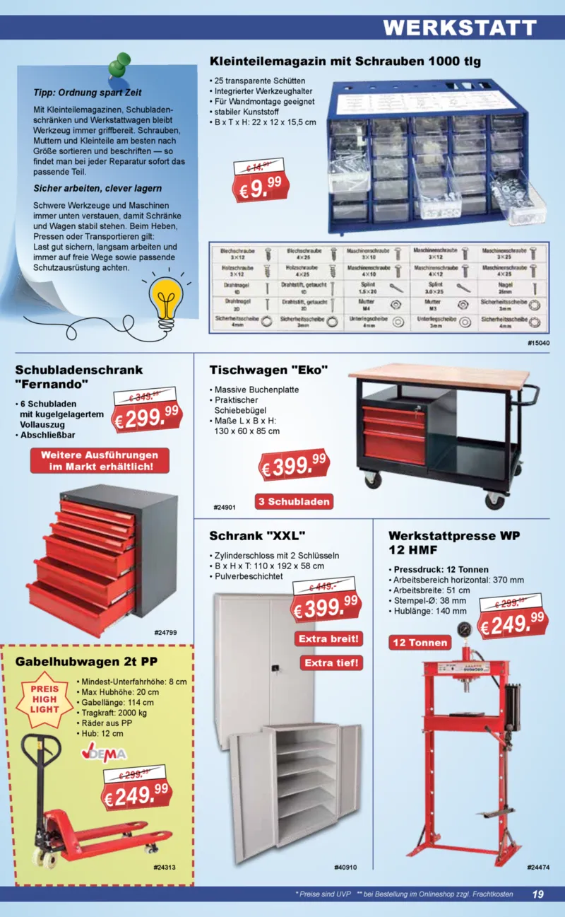 Stabilo Fachmarkt Prospekt vom 29.07.2026, Seite 19