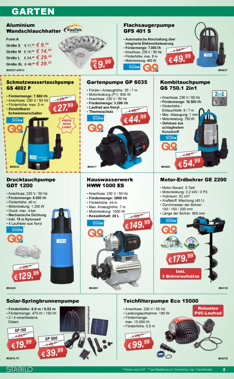 Stabilo Fachmarkt Prospekt vom 29.07.2026, Seite 5